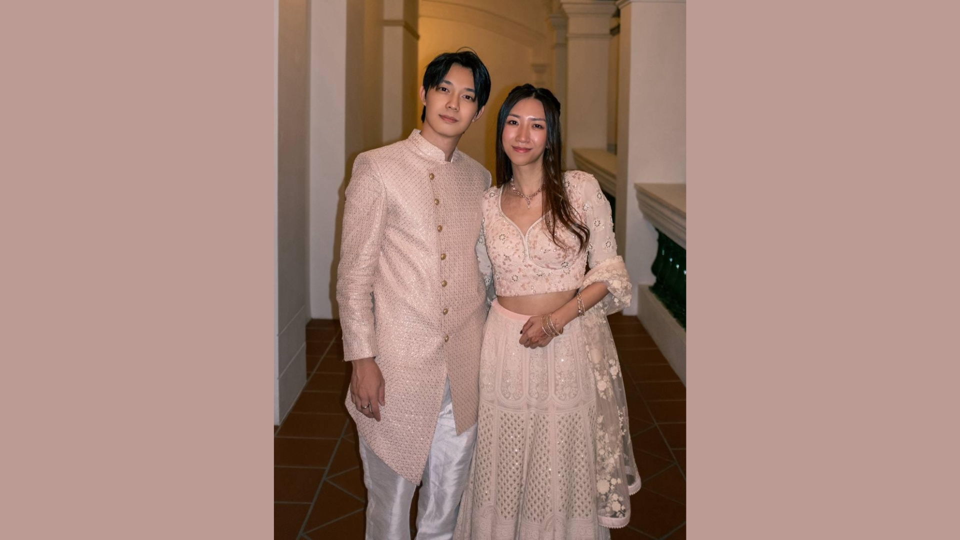 Designer anarkali kurta with fusion elements for parties