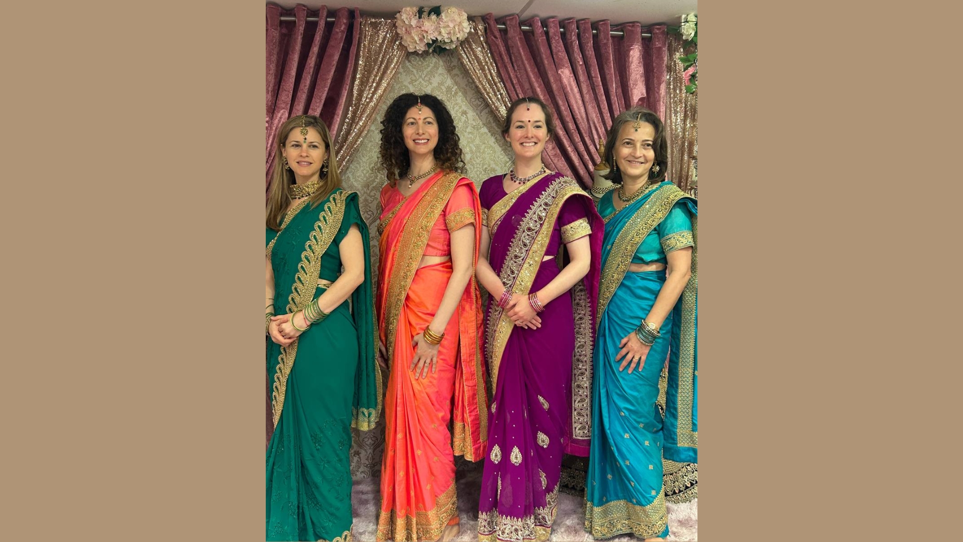 Sequin embellished saree for glamorous party appearances